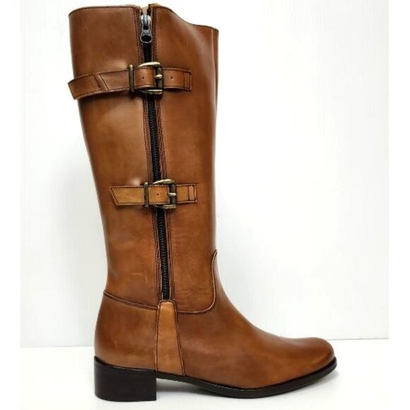 Paco Valiente Women's Mole Boot W/Buckles and Zipper Size 8.5 & 9.5 - Picture 1 of 3